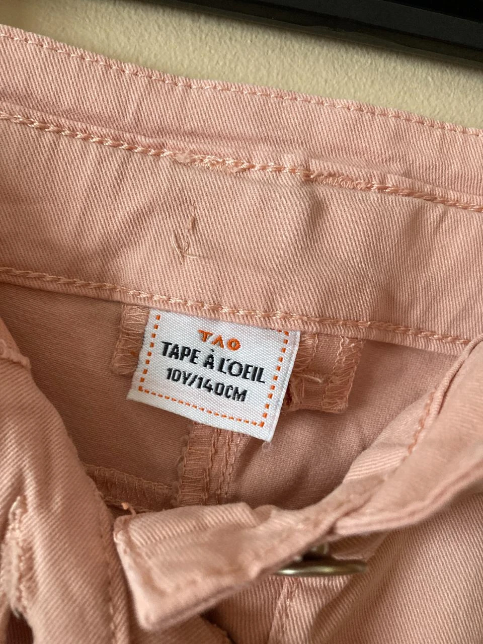 Lichte zomerbroek roze Tape à l'œil 10 jaar – photo 2